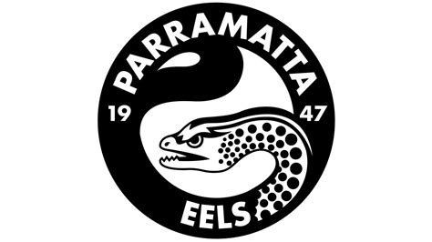 parramatta eels logo black and white